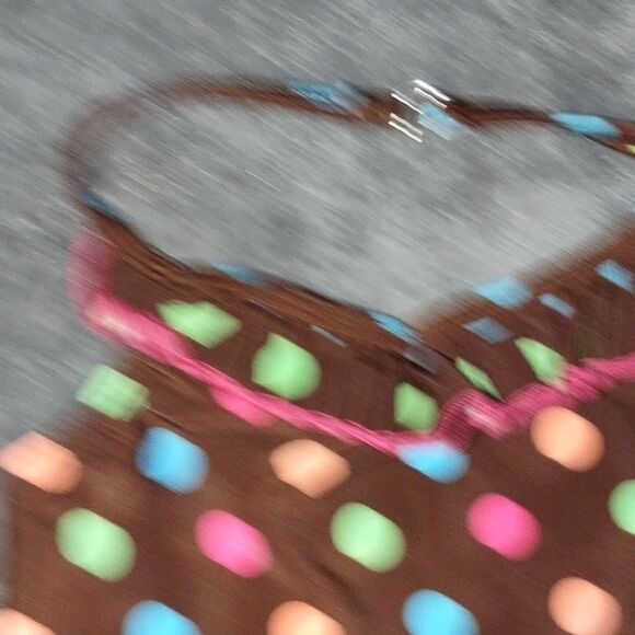 Circo Girls Colorful Polka dot Swimsuit sz 4T - Picture 3 of 7